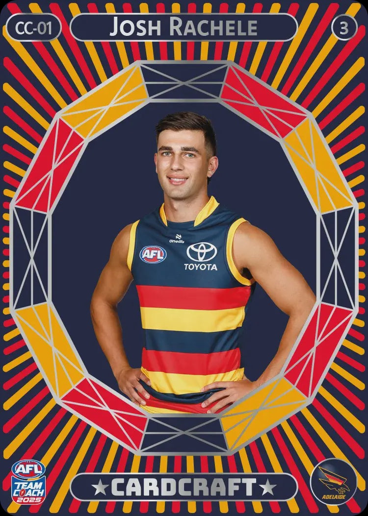 Josh Rachele, CC-01-3, Card Craft, 2025 Teamcoach AFL