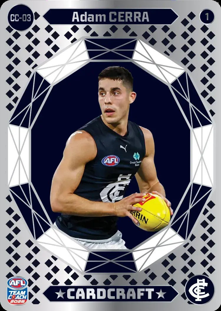 Adam Cerra, CC-03-1, Card Craft, 2026 Teamcoach AFL