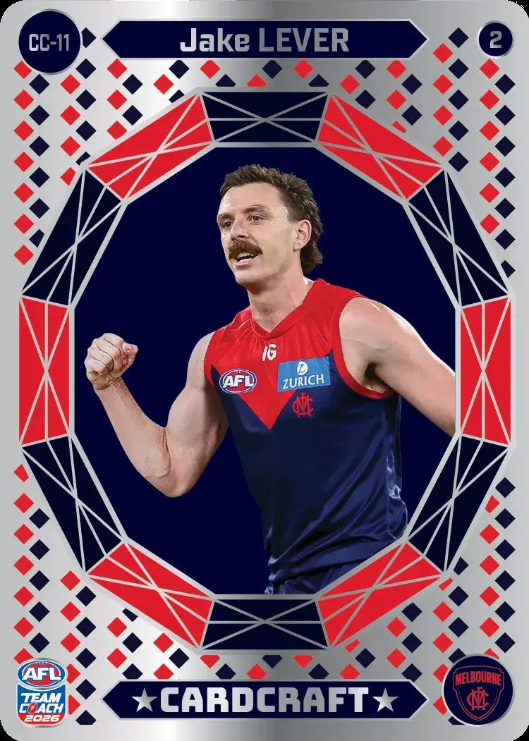 Jake Lever, CC-11-2, Card Craft, 2026 Teamcoach AFL
