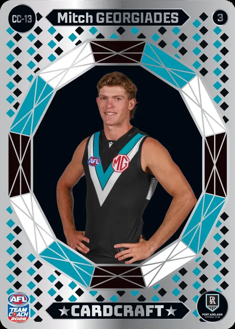 Mitch Georgiades, CC-13-3, Card Craft, 2026 Teamcoach AFL