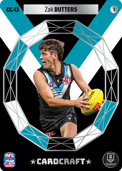 Zak Butters, CC-13-1, Card Craft, 2024 Teamcoach AFL