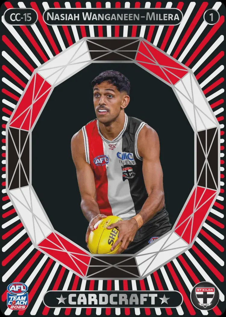 Nasiah Wanganeen-Milera, CC-15-1, Card Craft, 2025 Teamcoach AFL
