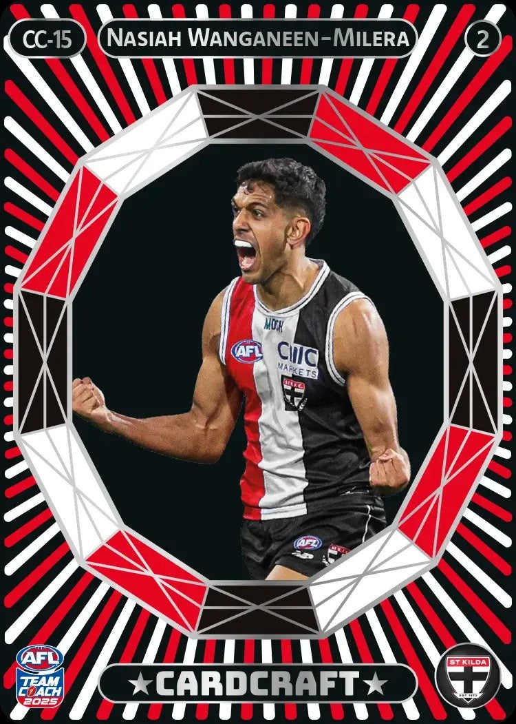 Nasiah Wanganeen-Milera, CC-15-2, Card Craft, 2025 Teamcoach AFL