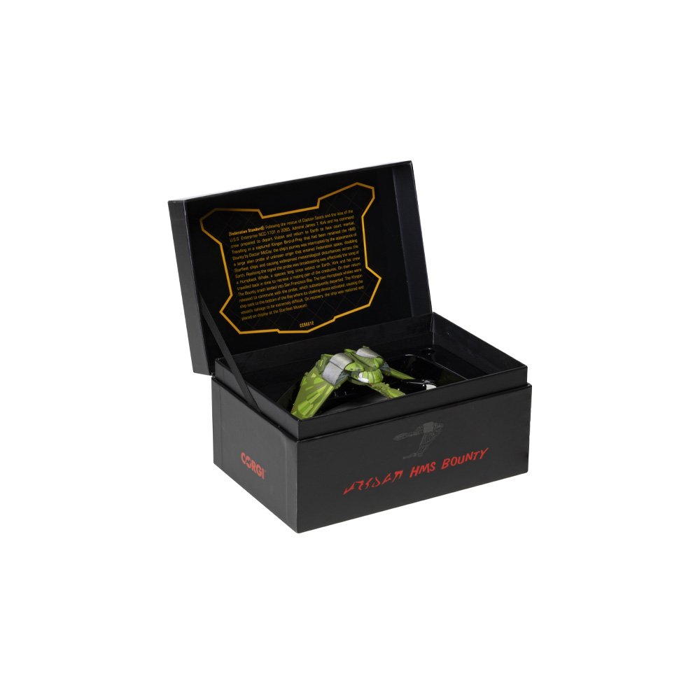 CORGI STAR TREK - KLINGON BIRD OF PREY (THE VOYAGE HOME) - Diecast Model with Stand