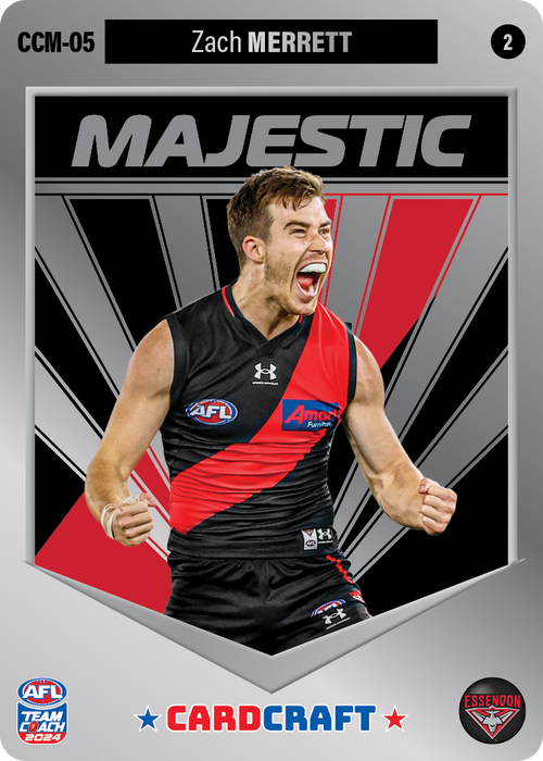 Zach Merrett, CCM-05-2, Card Craft, 2024 Teamcoach AFL