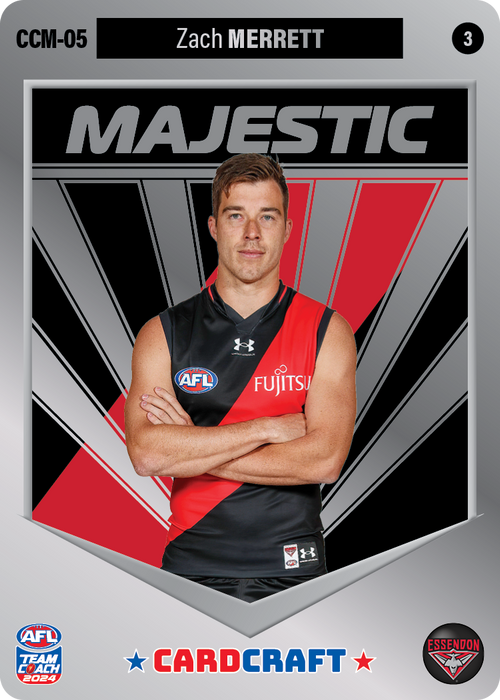 Zach Merrett, CCM-05-3, Card Craft, 2024 Teamcoach AFL