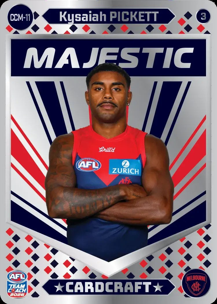 Kysaiah Pickett, CCM-11-3, Majestic Card Craft, 2026 Teamcoach AFL