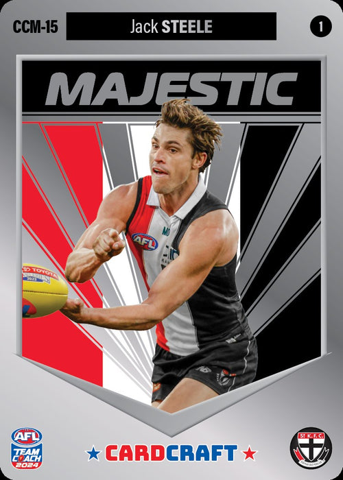 Jack Steele, CCM-15-1, Majestic Card Craft, 2024 Teamcoach AFL