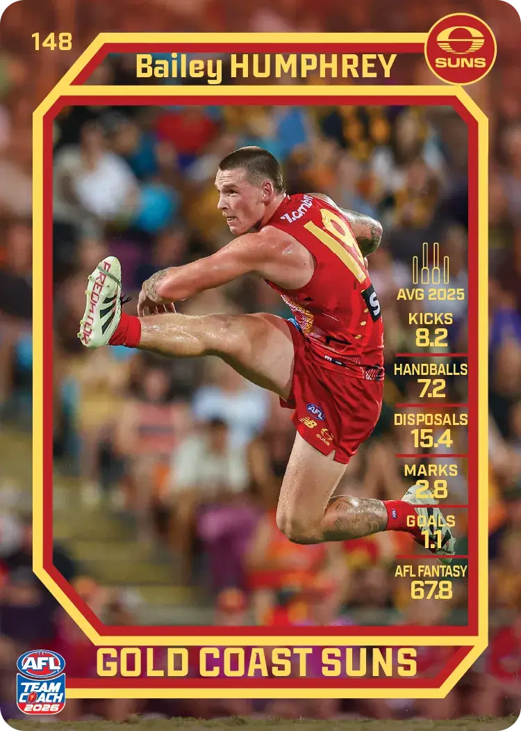 2026 Teamcoach AFL Common Cards - Cards 101 to 198 - Pick Your Card