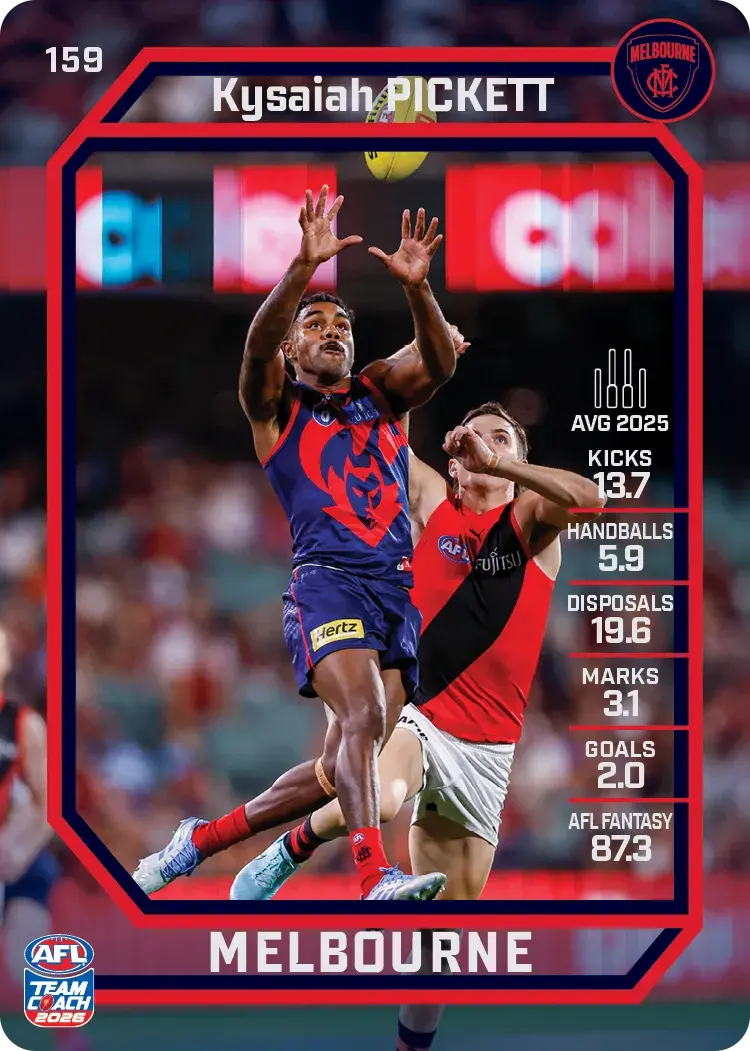 2026 Teamcoach AFL Common Cards - Cards 101 to 198 - Pick Your Card