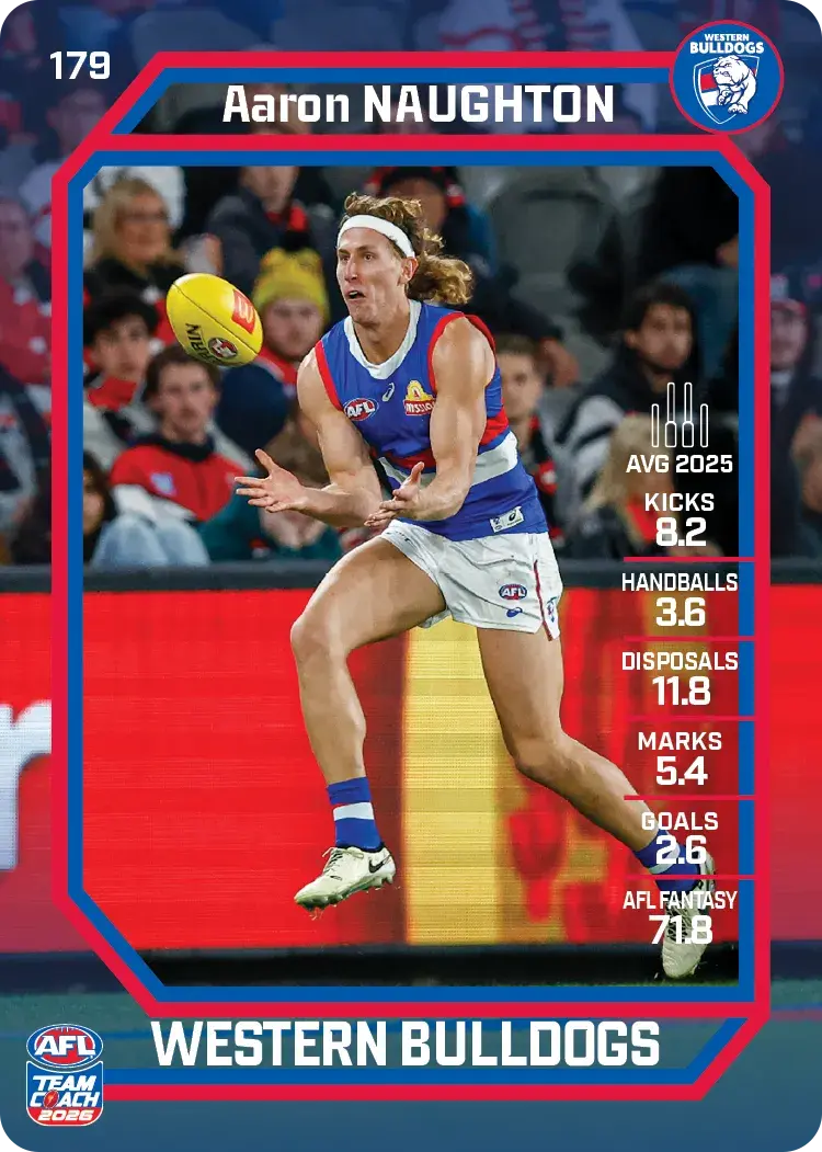 2026 Teamcoach AFL Common Cards - Cards 101 to 198 - Pick Your Card
