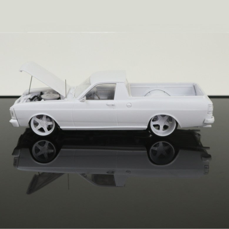 Custom Slammed Ford XY Falcon Ute, 1:24 Scale Plastic Model Kit
