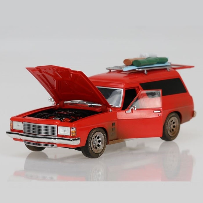 Dirty Version: Max's 1975 Holden HJ Sandman Panelvan, 1:24 Scale Diecast Car