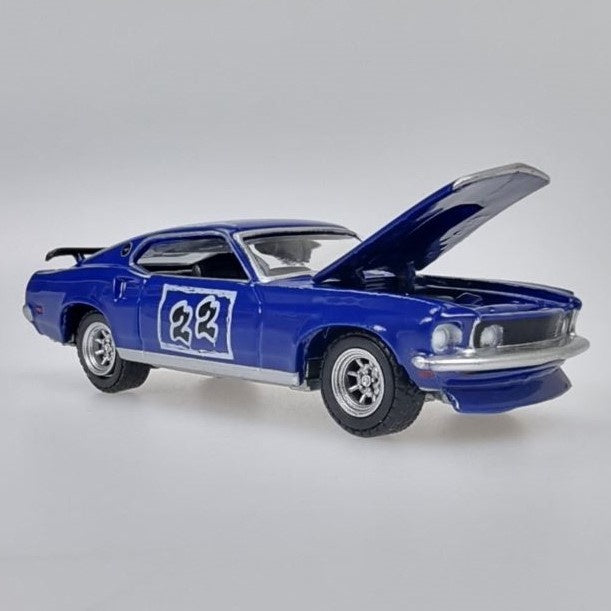 2022 Toyfair Car, 1969 Ford Trans Am Mustang #22, 1:64 Scale Diecast Car