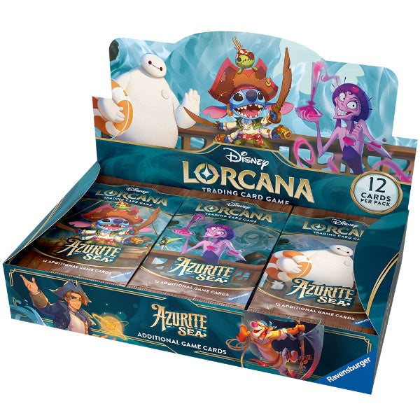 Disney Lorcana -S6 Azurite Sea Booster Box