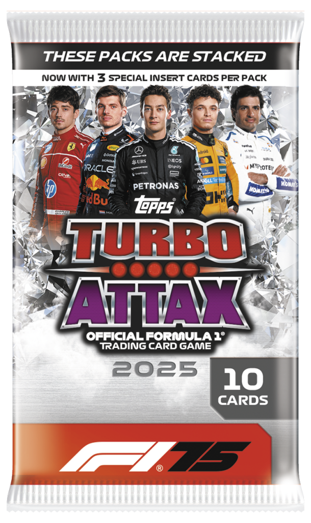 2025 Topps TURBO ATTAX Formula 1 STARTER PACK