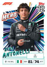 2026 Topps F1 Turbo Attax Trading Cards Pack