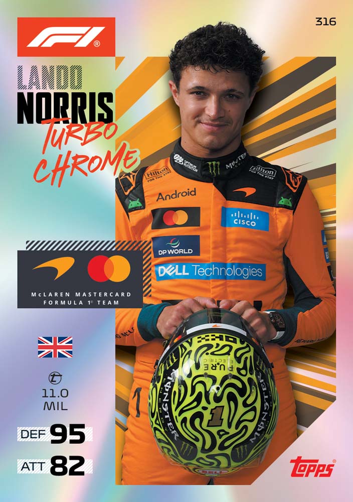 2026 Topps F1 Turbo Attax Trading Cards Pack