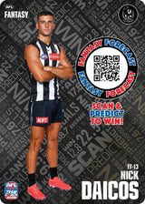 2026 Teamcoach AFL Fantasy Forecast - Cards 1 to 72 - Pick Your Card