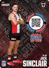 2026 Teamcoach AFL Fantasy Forecast - Cards 1 to 72 - Pick Your Card