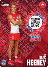 2026 Teamcoach AFL Fantasy Forecast - Cards 1 to 72 - Pick Your Card