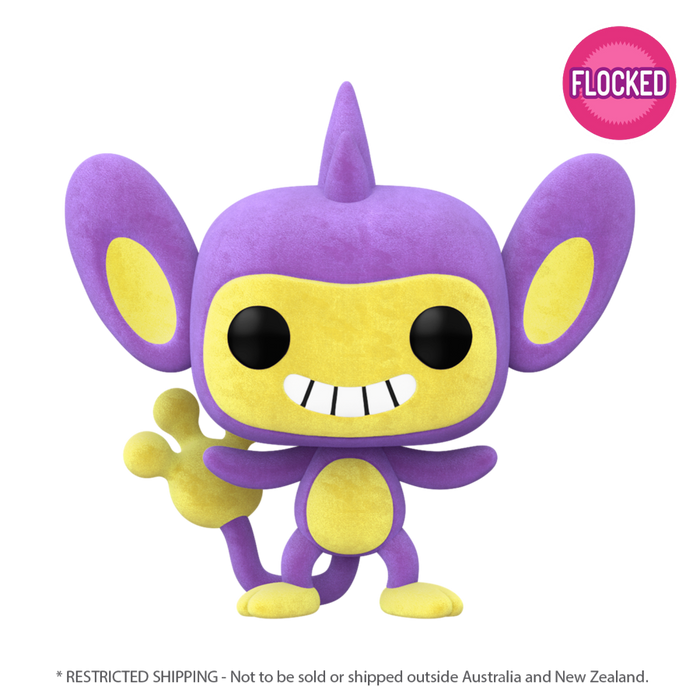 Pokemon - Aipom Flocked Pop! Vinyl [RS]