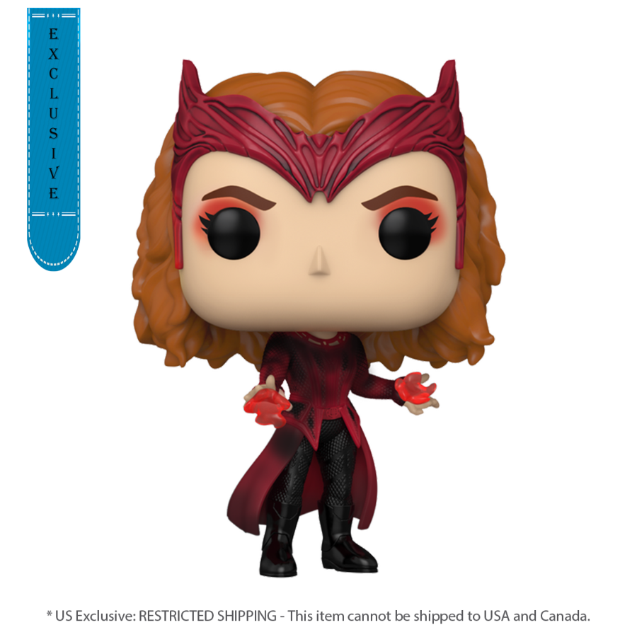 Doctor Strange 2: Multiverse of Madness - Scarlet Witch US Exclusive Glow Pop! Vinyl [RS]