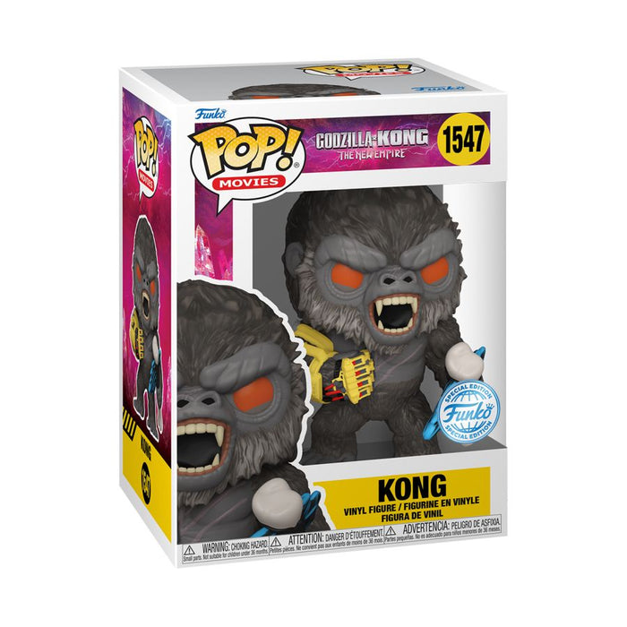 Godzilla vs Kong: The New Empire - Kong (Battle) US Exclusive Pop! Vinyl [RS]