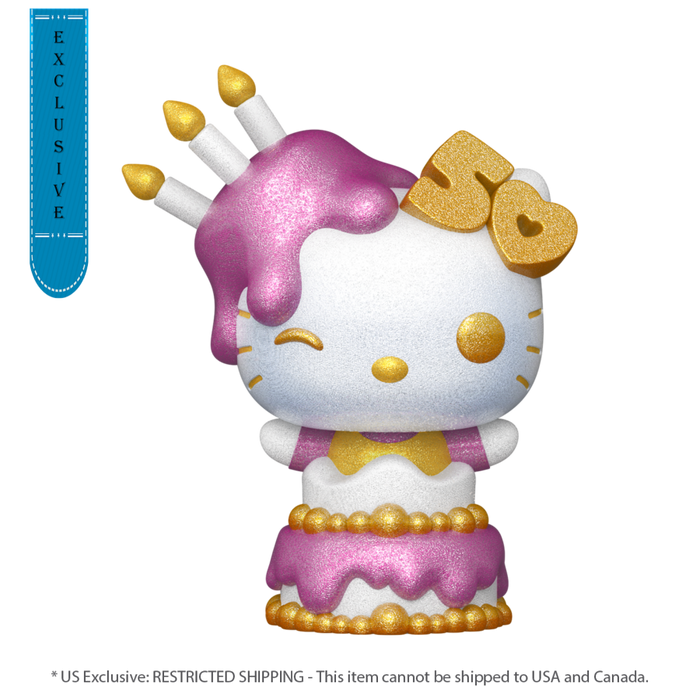 Hello Kitty 50th - Hello Kitty Cake DGL US Exclusive Pop! Vinyl [RS]