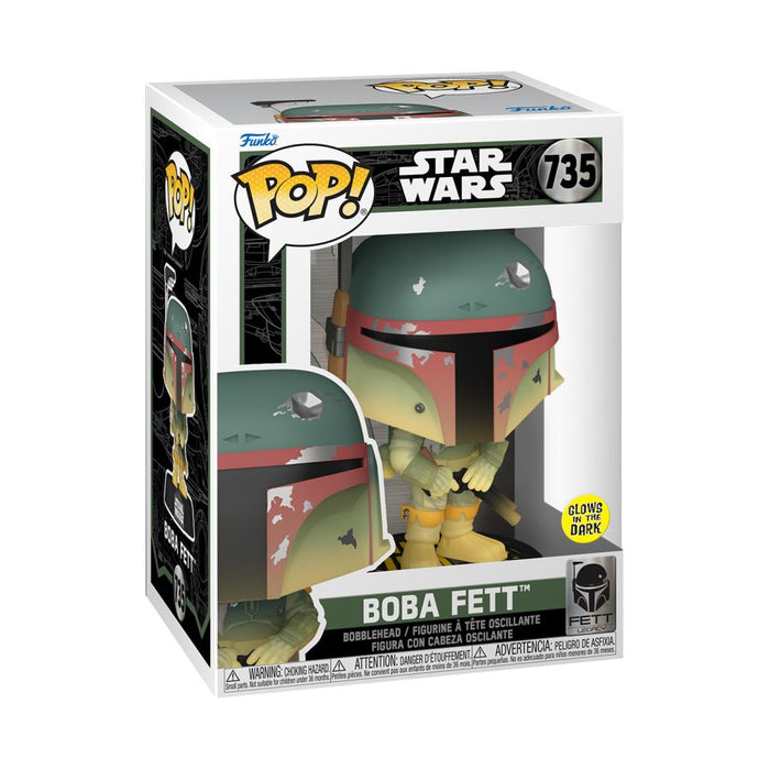 Star Wars: Fett Legacy - Boba Fett Glow Pop! Vinyl