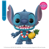 Lilo & Stitch - Luau Stitch US Exclusive Flocked Pop! Vinyl [RS]