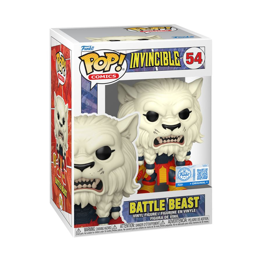 Invincible - Battle Beast US Exclusive Pop! Vinyl [RS]