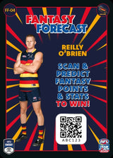 2025 Teamcoach AFL Fantasy Forecast - Cards 1 to 90 - Pick Your Card