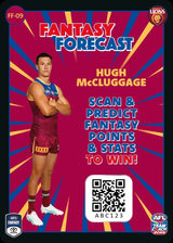 2025 Teamcoach AFL Fantasy Forecast - Cards 1 to 90 - Pick Your Card