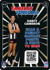 2025 Teamcoach AFL Fantasy Forecast - Cards 1 to 90 - Pick Your Card