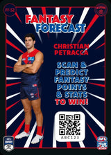 2025 Teamcoach AFL Fantasy Forecast - Cards 1 to 90 - Pick Your Card