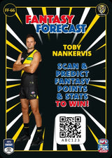 2025 Teamcoach AFL Fantasy Forecast - Cards 1 to 90 - Pick Your Card