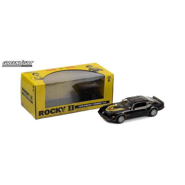 Rocky II 1979 Pontiac Firebird Trans Am, 1:24 Scale Diecast Car