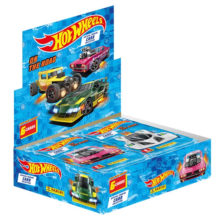 2025 Panini Hot Wheels, On the Road, Trading Card Pack