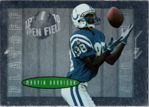 Marvin Harrison, #93, Open Field, 1996 Playoff Contenders Football NFL