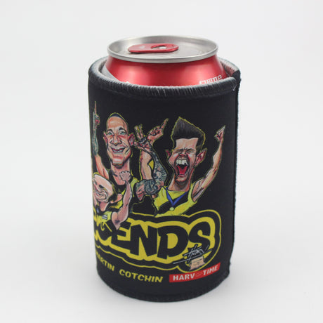 Richmond Tigers Player Legends Caricature Stubby Holders. Art by HarvTime.