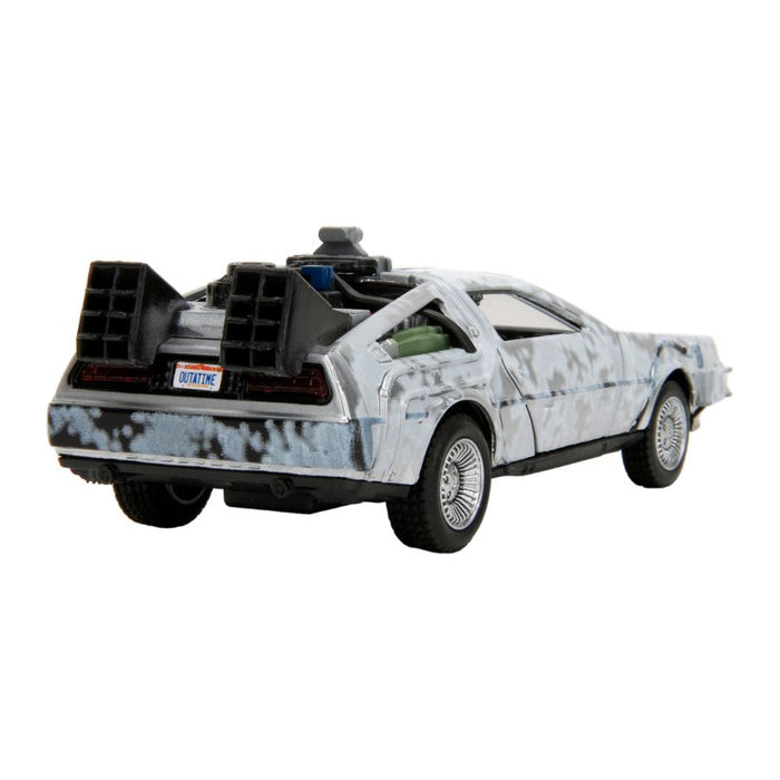 Back to the Future - Time Machine (Frost Covered) 1:32 Scale Diecast