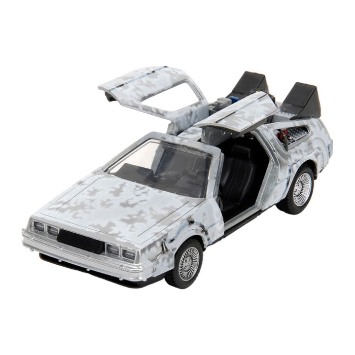 Back to the Future - Time Machine (Frost Covered) 1:32 Scale Diecast