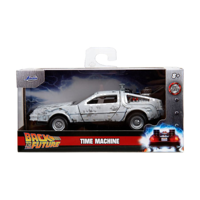 Back to the Future - Time Machine (Frost Covered) 1:32 Scale Diecast