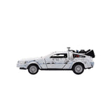 Back to the Future - Delorean (Frosted) 1:32 Scale Diecast Vehicle with Truck Box (SDCC Exclusive)