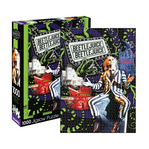 Beetlejuice – Collage - 1000 Piece Jigsaw Puzzle by Aquarius