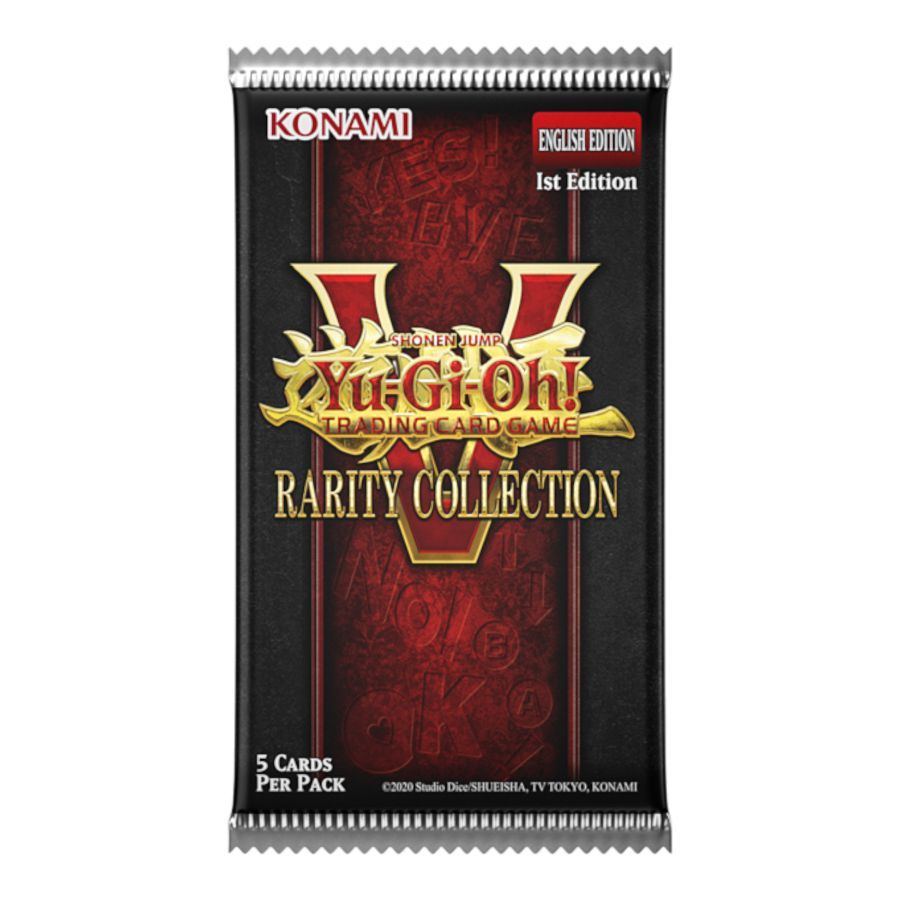 Yu-Gi-Oh! TCG: Rarity Collection V 3 Booster Tuck Box