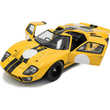 1968 Ford GT40 Mk 1 Yellow, 1:18 Scale Diecast Car