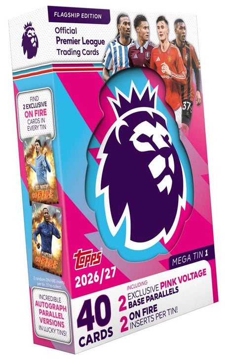 2026-27 Topps Flagship English Premier League EPL - Trading Cards Mega Tin