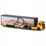 FMX Show Truck - Majorette: Volvo Transporters, 1:64 Scale Diecast Truck